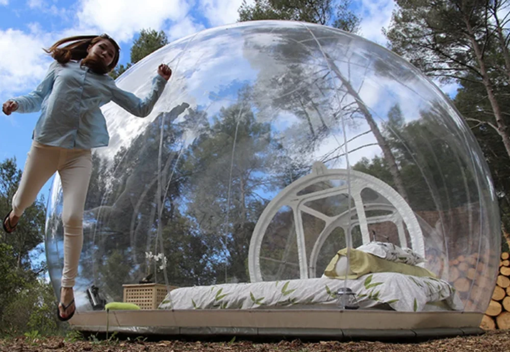 giant inflatable bubble tent